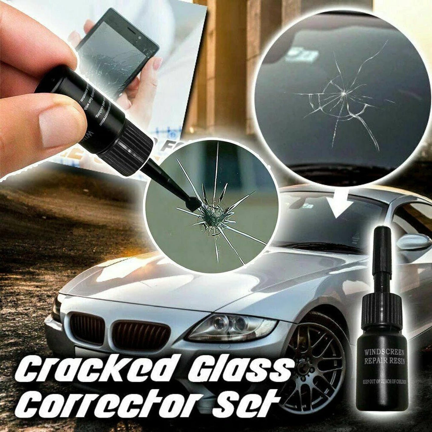 Automotive Glass Repair Fluid